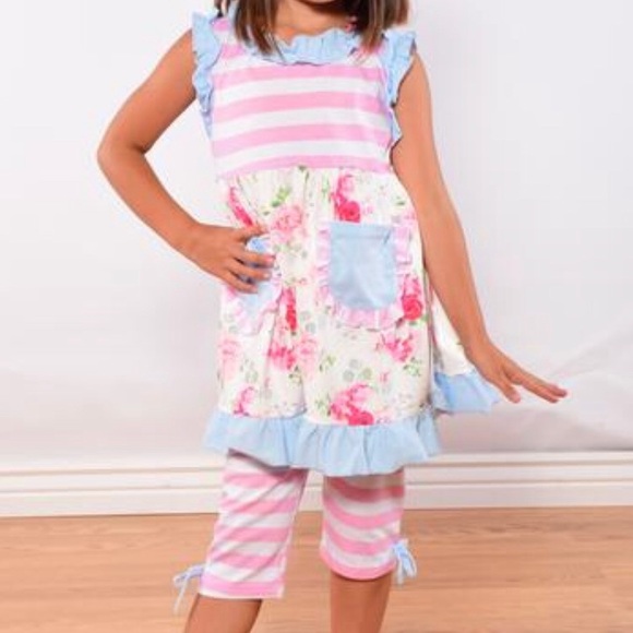 Boutique 2Pc Can be worn as a dress or with pant - Picture 3 of 8